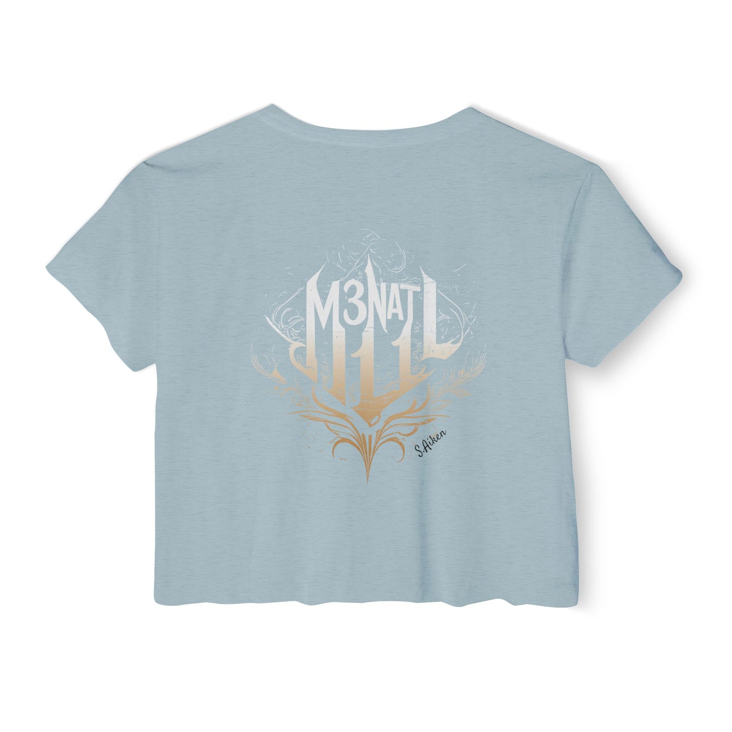 Empowering Women's Festival Crop Top - "Wear Your Truth" Design