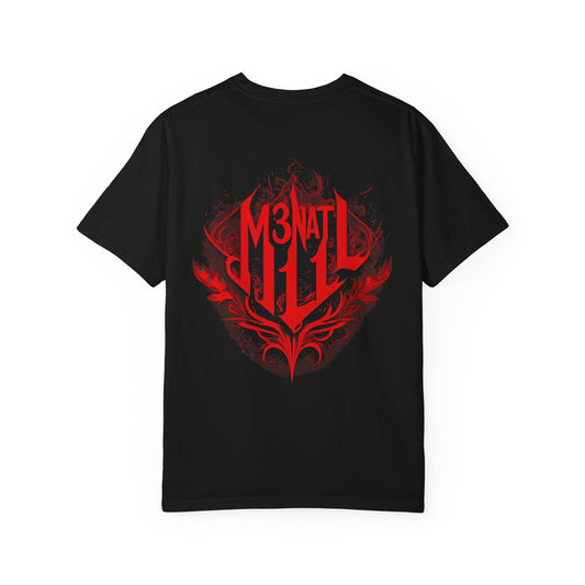 Garment-Dyed Unisex T-Shirt with Nature-Inspired Design