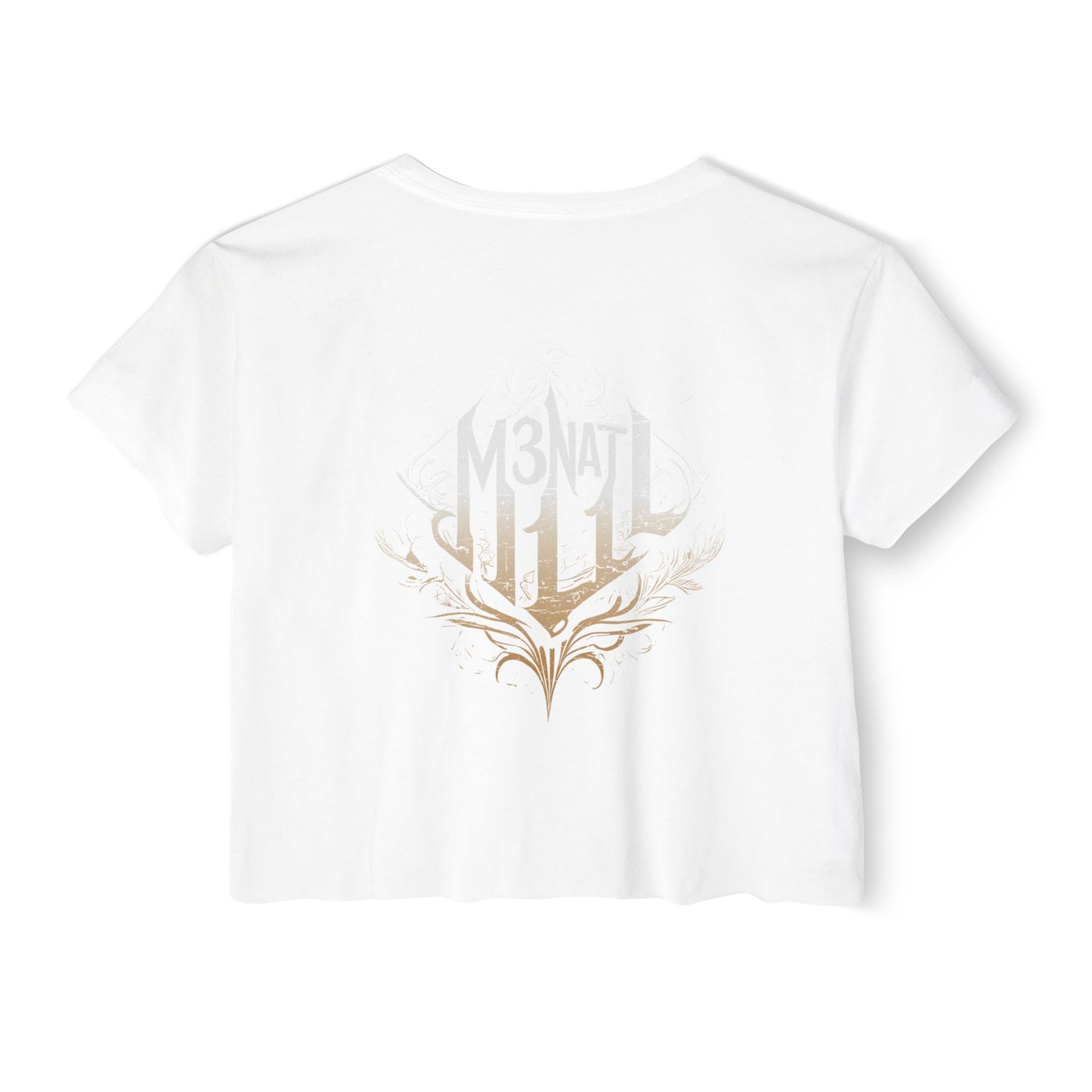 Empowering Women's Festival Crop Top - "Wear Your Truth" Design