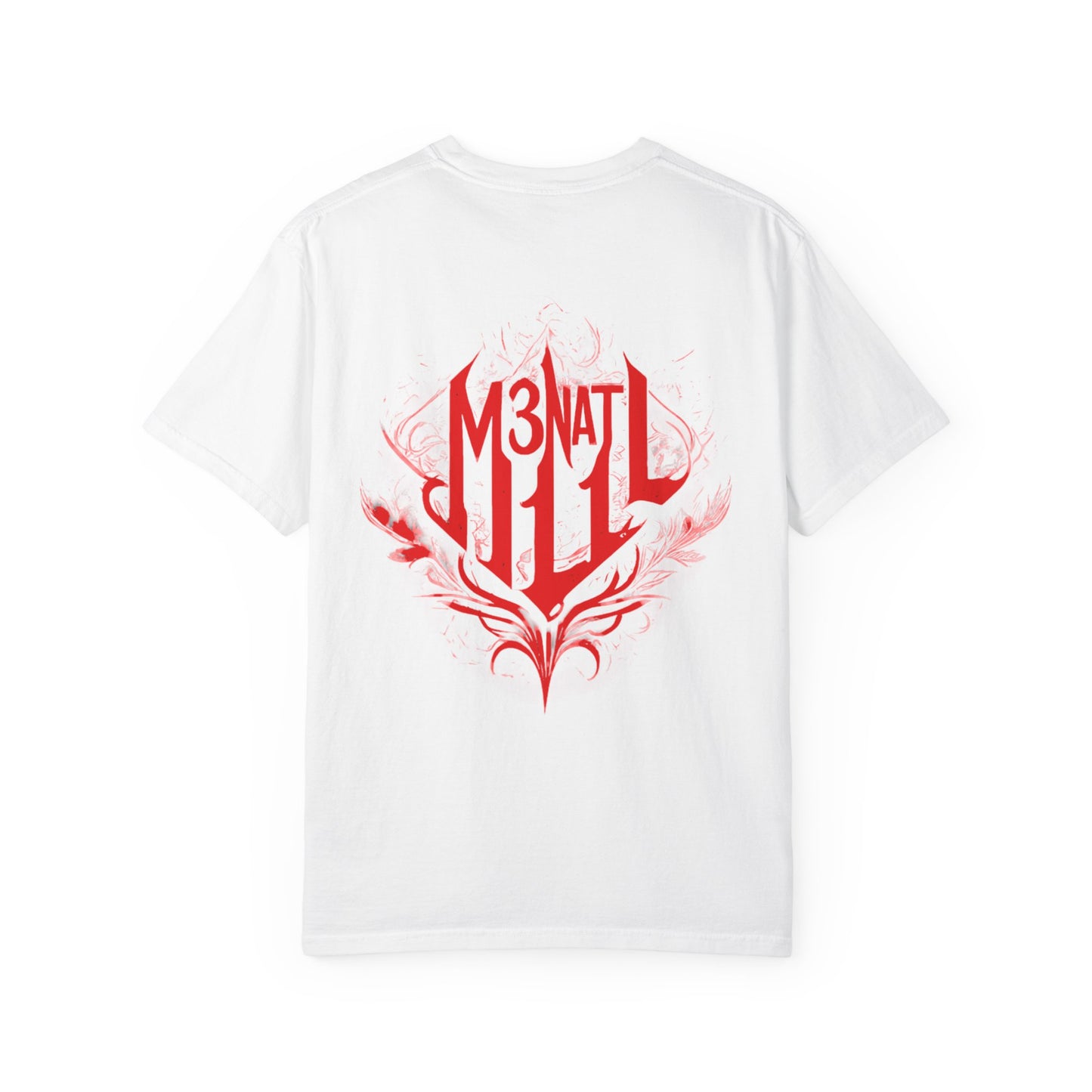 Garment-Dyed Unisex T-Shirt with Nature-Inspired Design